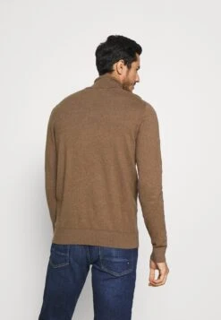 Pier One 2 Pack - Basic Turtleneck - Jumper - Black/Mottled Brown -Modern Fashion Shop 050f33adde8f498282d2fdd36f4f842c