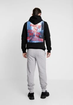 Pier One 2 Pack - Tracksuit Bottoms - Black/Mottled Light Gre -Modern Fashion Shop 082b684ed6b7492481fafd77bd2ec4d0