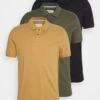 Pier One 3 Pack - Polo Shirt - Camel/Khaki/Black -Modern Fashion Shop 16db92ea73b9462093a7b59928d23834