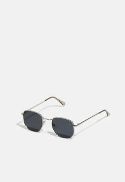 Pier One Unisex - Sunglasses - Black/Silver-Coloured