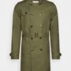 Pier One Trenchcoat - Olive 1 Pier One Trenchcoat - Olive -Modern Fashion Shop 2e7f2178342842f1b2f76033769cafa7