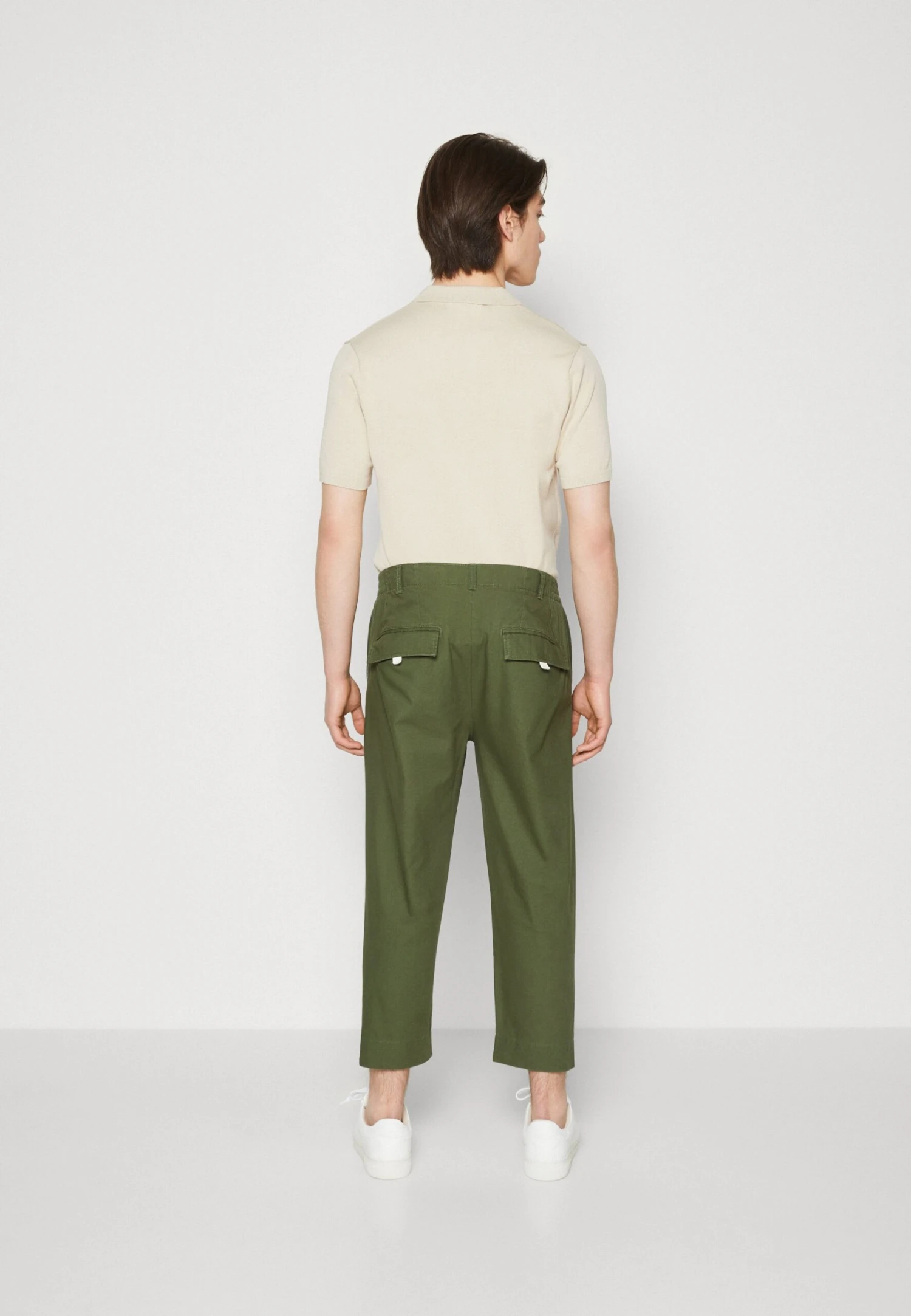 Pier One Trousers - Olive 5 Pier One Trousers - Olive - Image 3