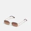 Pier One Unisex - Sunglasses - Gold-Coloured