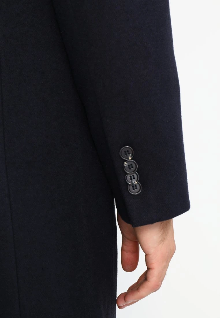 Pier One Classic Coat - Navy 8 Pier One Classic Coat - Navy - Image 6