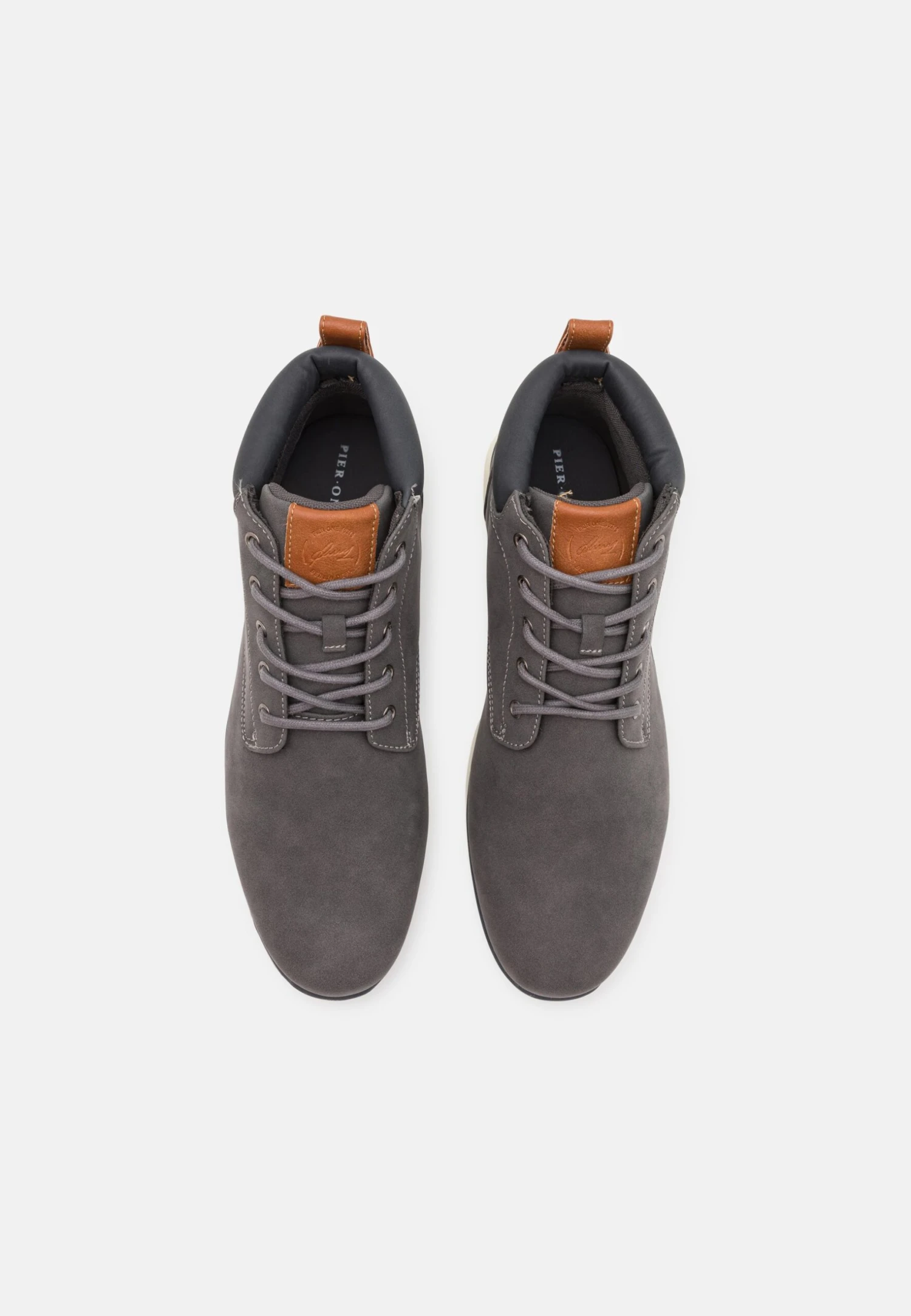 Pier One High-Top Trainers - Grey 6 Pier One High-Top Trainers - Grey - Image 4