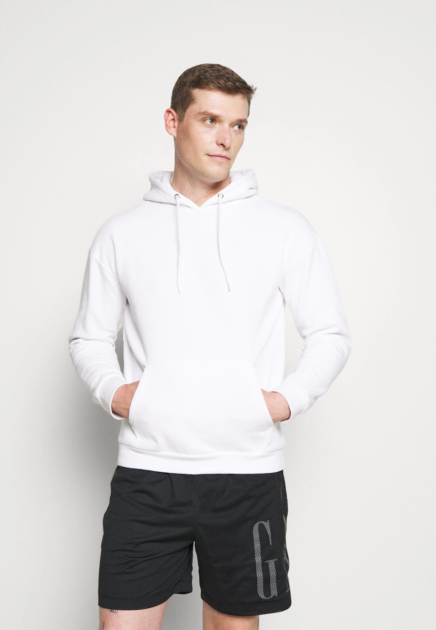 Pier One 2 Pack - Hoodie - White/Black 4 Pier One 2 Pack - Hoodie - White/Black - Image 2