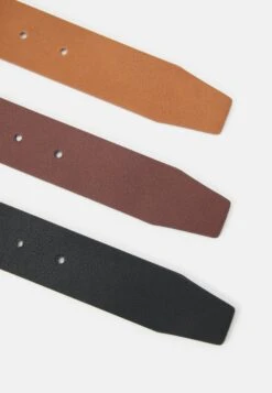 Pier One 3 Pack Unisex - Belt - Black/Brown/Cognac 8 Pier One 3 Pack Unisex - Belt - Black/Brown/Cognac -Modern Fashion Shop 5093dbbd357b48f4906cc633ff9bf4ec