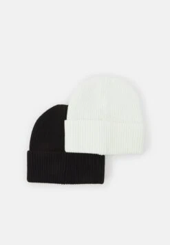 Pier One Unisex 2 Pack - Beanie - Black/White -Modern Fashion Shop 51bdd72079b64a8c9048fdc0c7870ad2
