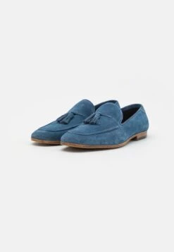 Pier One Leather - Slip-Ons - Blue -Modern Fashion Shop 52a4eb24c8c343d1aabbef5230c0d0dd