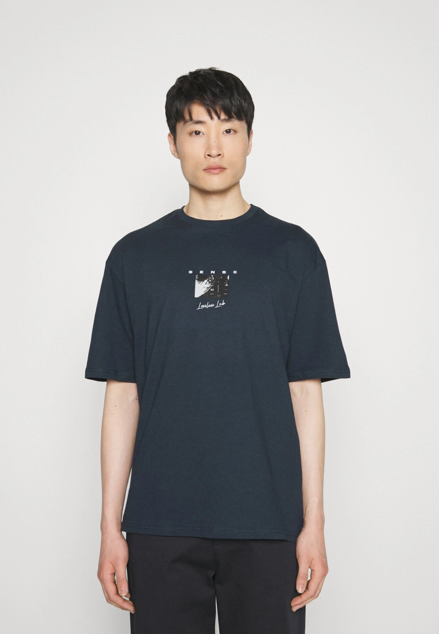 Pier One Sense Tee- Print T-Shirt - Dark Blue 3 Pier One Sense Tee- Print T-Shirt - Dark Blue