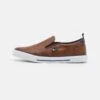 Pier One Unisex - Trainers - Cognac