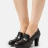 Pier One Leather- Classic Heels - Black