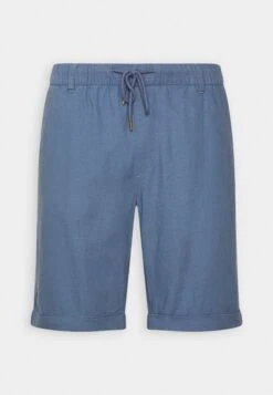 Pier One Linen Blend Drawcord Shorts- Shorts - Blue -Modern Fashion Shop 609305b411ae4fd897e85e7620e5b545