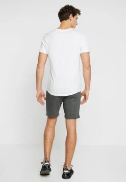 Pier One Tracksuit Bottoms - Mottled Dark Grey -Modern Fashion Shop 69337352af8a4446a4c39b1f31e0384c