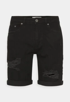 Pier One Denim Shorts - Black