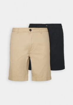 Pier One 2 Pack - Shorts - Tan/Black -Modern Fashion Shop 6d9aaab23c01455689a1f97d308c1dcf