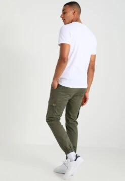 Pier One Cargo Trousers - Olive -Modern Fashion Shop 73fef15ad09644c784f9d8d36e2a25d1