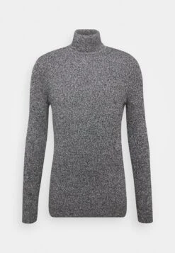 Pier One Muscle Fit Turtle - Jumper - Mottled Grey -Modern Fashion Shop 788d9d9a00b14ae9bdb868be9d8f970c