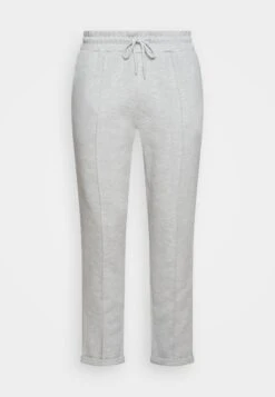 Pier One Smart Piquee Jogger - Tracksuit Bottoms - Light Grey