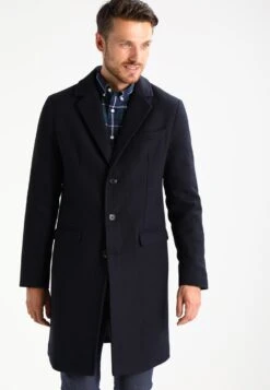 Pier One Classic Coat - Navy 12 Pier One Classic Coat - Navy -Modern Fashion Shop 8286b775f0824341b277bb204a66739a