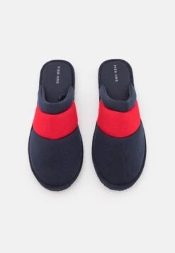 Pier One Unisex - Slippers - Dark Blue/Red -Modern Fashion Shop 8af2b4cf7cb544169d42982a9f3ccda1