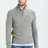 Pier One Jumper - Mottled Grey
