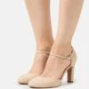 Pier One Leather- Classic Heels - Beige