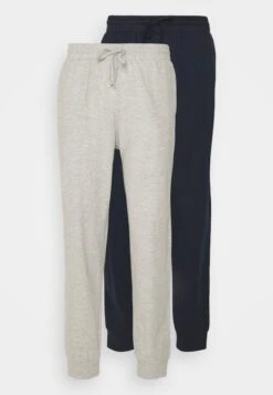 Pier One 2 Pack - Pyjama Bottoms - Dark Blue/Mottled Light Grey -Modern Fashion Shop a09bfd20bcd84e39aeecebf2df10c7b2