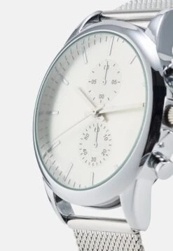 Pier One Unisex - Chronograph Watch - Silver-Coloured -Modern Fashion Shop a3b13f9297e1480998985e1a2a89197f