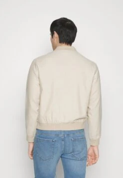 Pier One Bomber Jacket - Beige -Modern Fashion Shop ba865374a5974ac187bf6ede3af27cf5