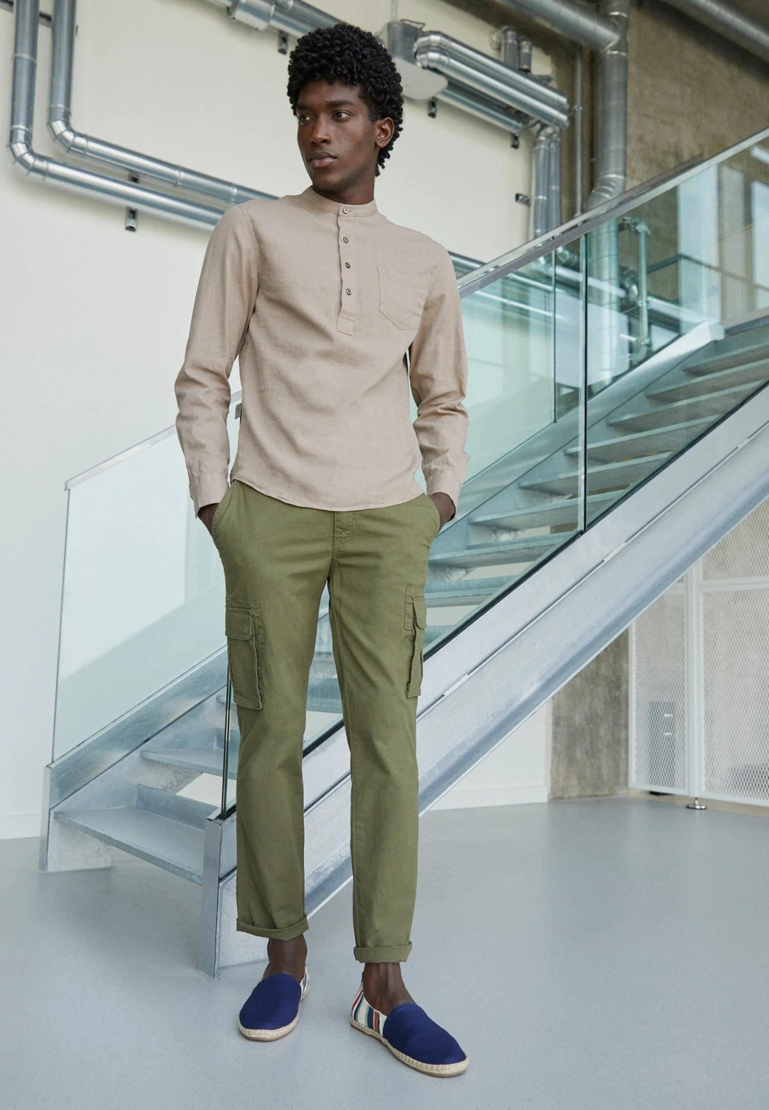 Pier One Espadrilles - Dark Blue 5 Pier One Espadrilles - Dark Blue - Image 3