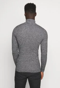 Pier One Muscle Fit Turtle - Jumper - Mottled Grey -Modern Fashion Shop c58930c1b64342c08fef251487e5a618
