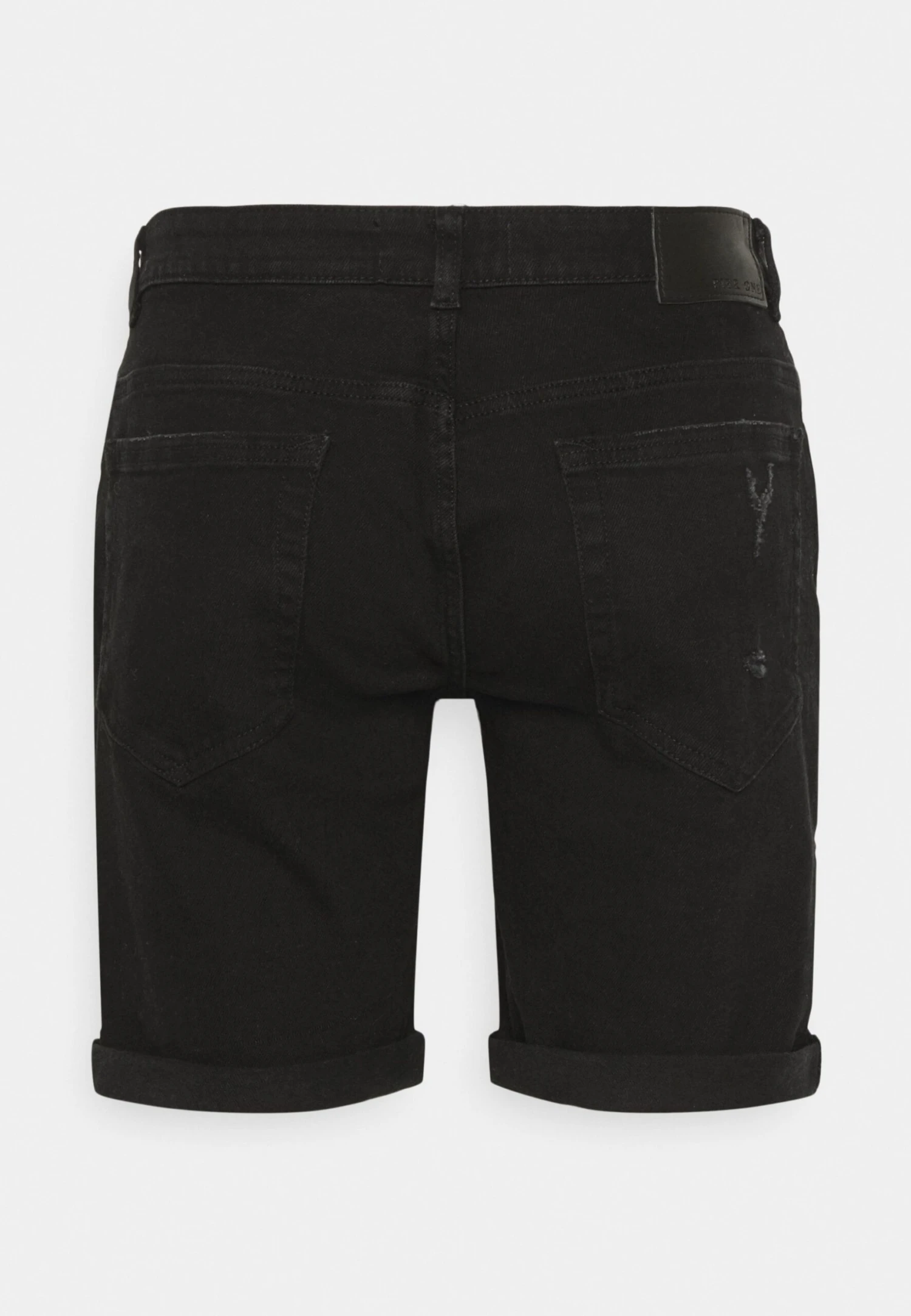 Pier One Denim Shorts - Black 4 Pier One Denim Shorts - Black - Image 2