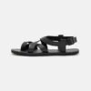 Pier One T-Bar Sandals - Black