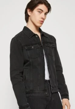 Pier One Denim Jacket - Black 11 Pier One Denim Jacket - Black -Modern Fashion Shop eb5974e9afc141618e8c45712301d9b0
