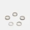 Pier One 5 Pack - Ring - Silver-Coloured -Modern Fashion Shop f9bb7c1be42845ce8ce1d97e3ef65d83